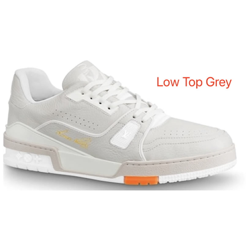 New L V Trainer Sneaker Shoes Low Top Grey (1) - www.newkick.vip New L V Trainer Sneaker Shoes Low Top Grey (1) - www.newkick.vip