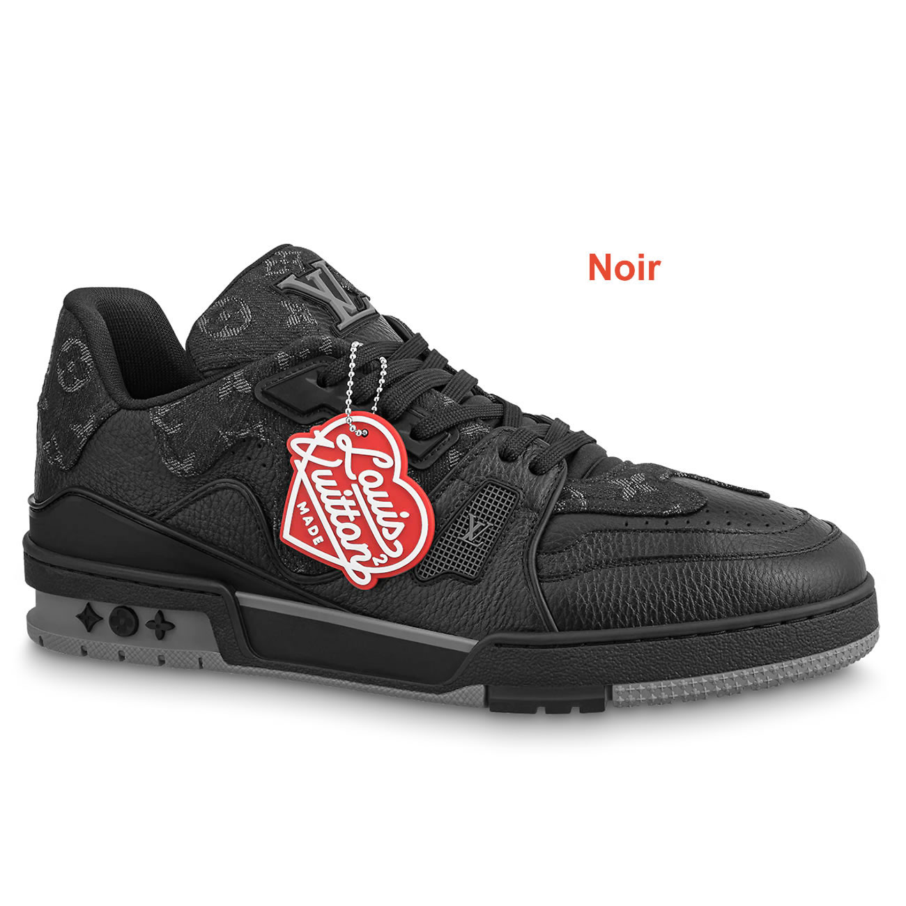 New L V Trainer Sneaker Shoes Noir (1) - www.newkick.vip