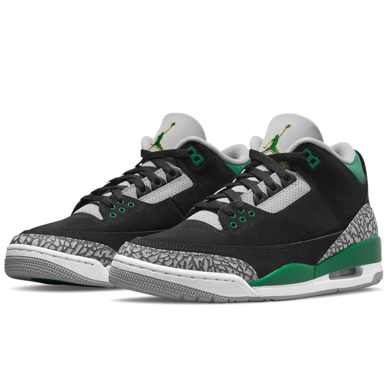 Air Jordan 3 Retro Pine Green Ct8532 030 (3) - www.newkick.vip