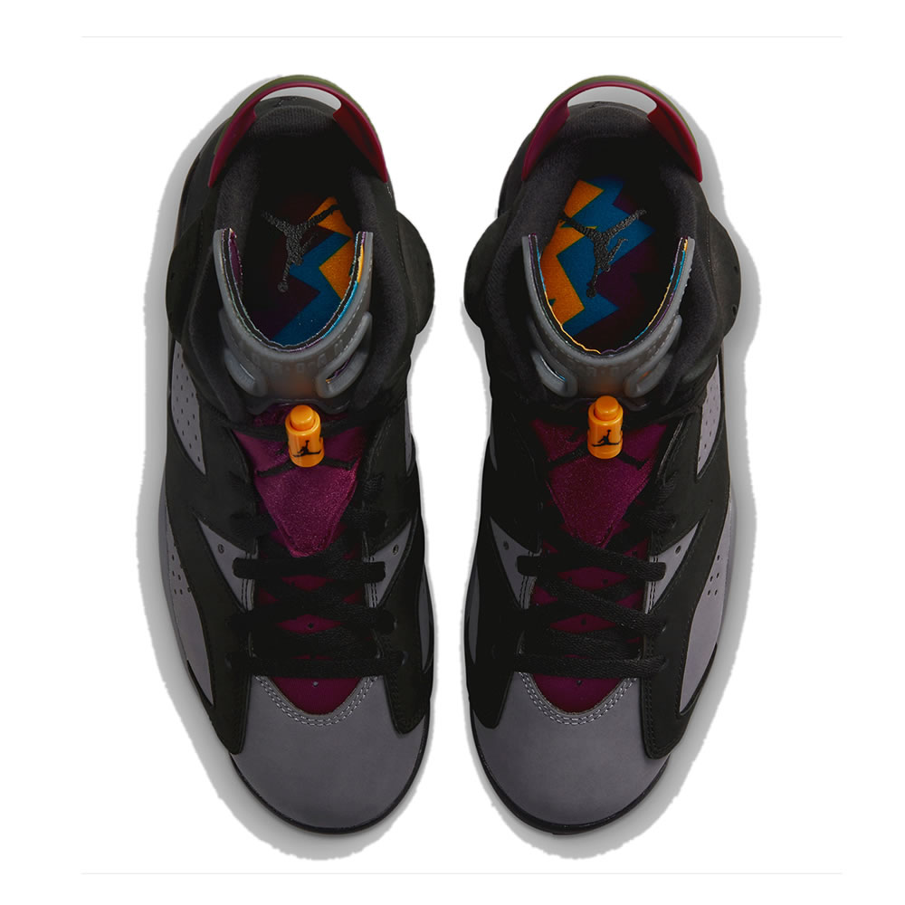 Air Jordan 6 Bordeaux Black Light Graphite Ct8529 063 (3) - www.newkick.vip