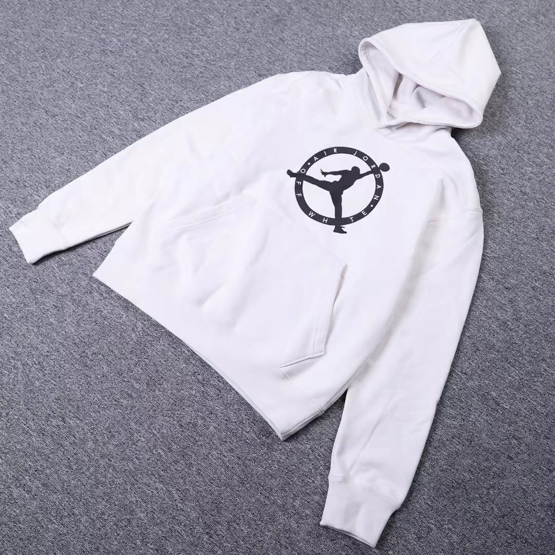 Off White Jordan Hoodie Anpkick White (1) - www.newkick.vip