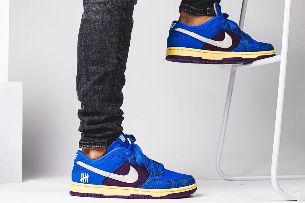 Nike Dunk Low Undefeated 5 On It Dunk Vs Af1 Dh6508 400 On Feet (5) - www.newkick.vip