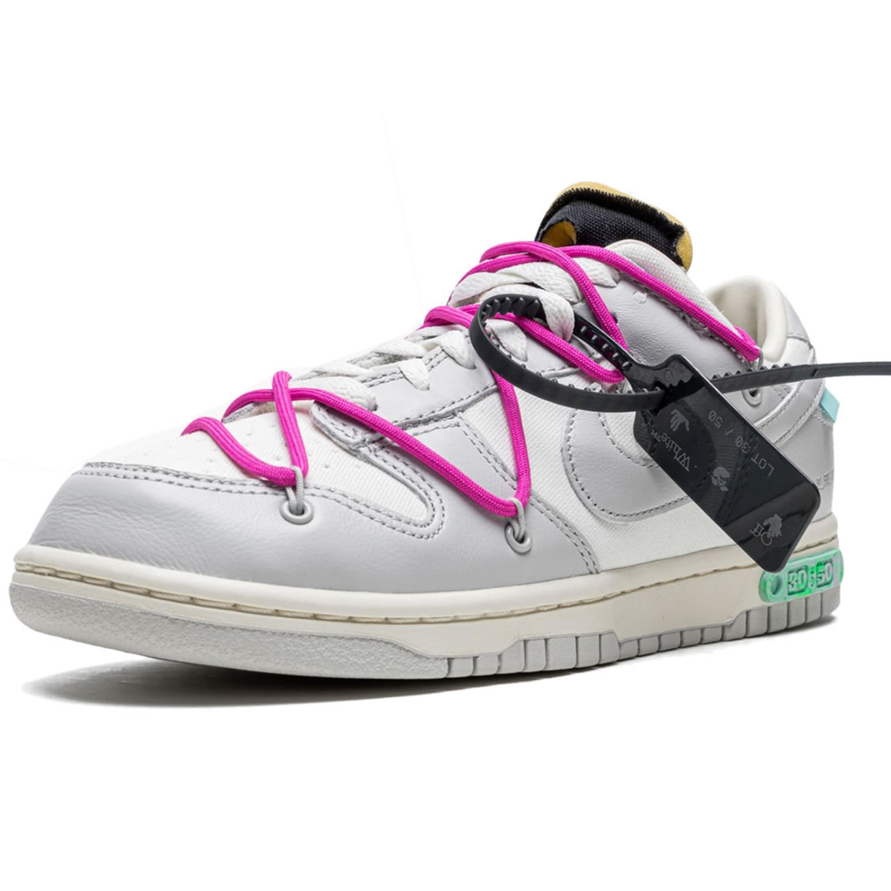 Off White Nike Sb Dunk Low Lot 30 Of 50 Sail Neutral Grey Pink Dm1602 122 (4) - www.newkick.vip