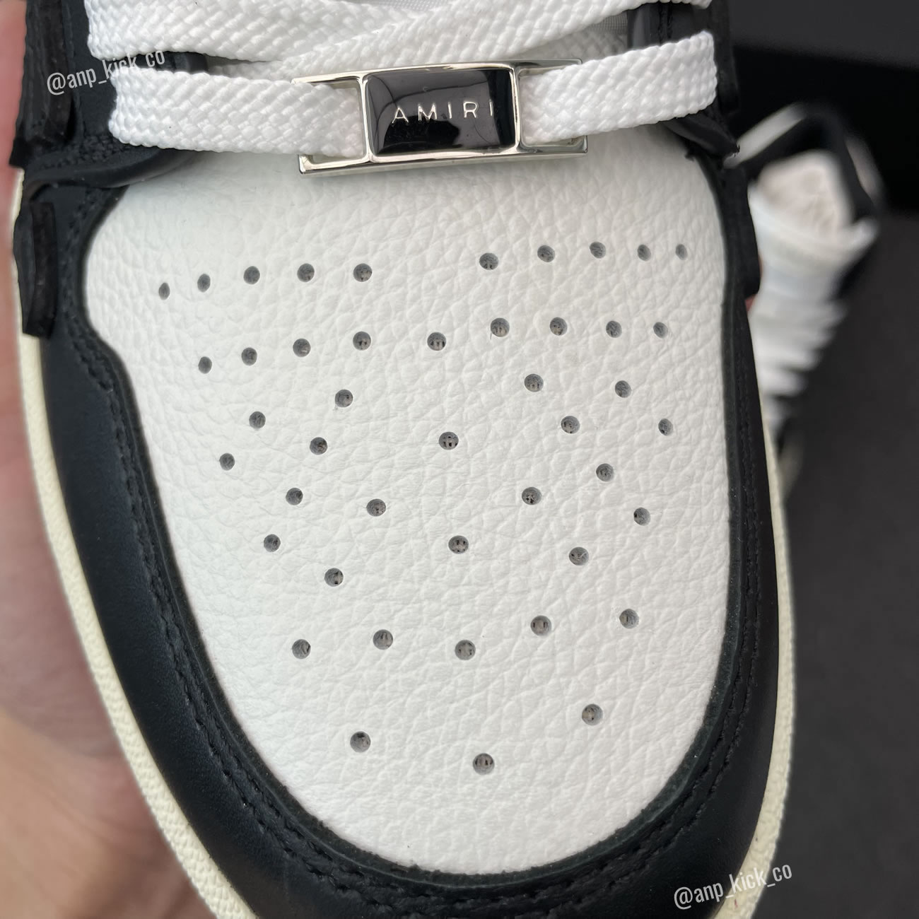 A M I R I Skel Top High Leather Sneakers Black White Anpkick Mfs002 004 (6) - www.newkick.vip A M I R I Skel Top High Leather Sneakers Black White Anpkick Mfs002 004 (6) - www.newkick.vip