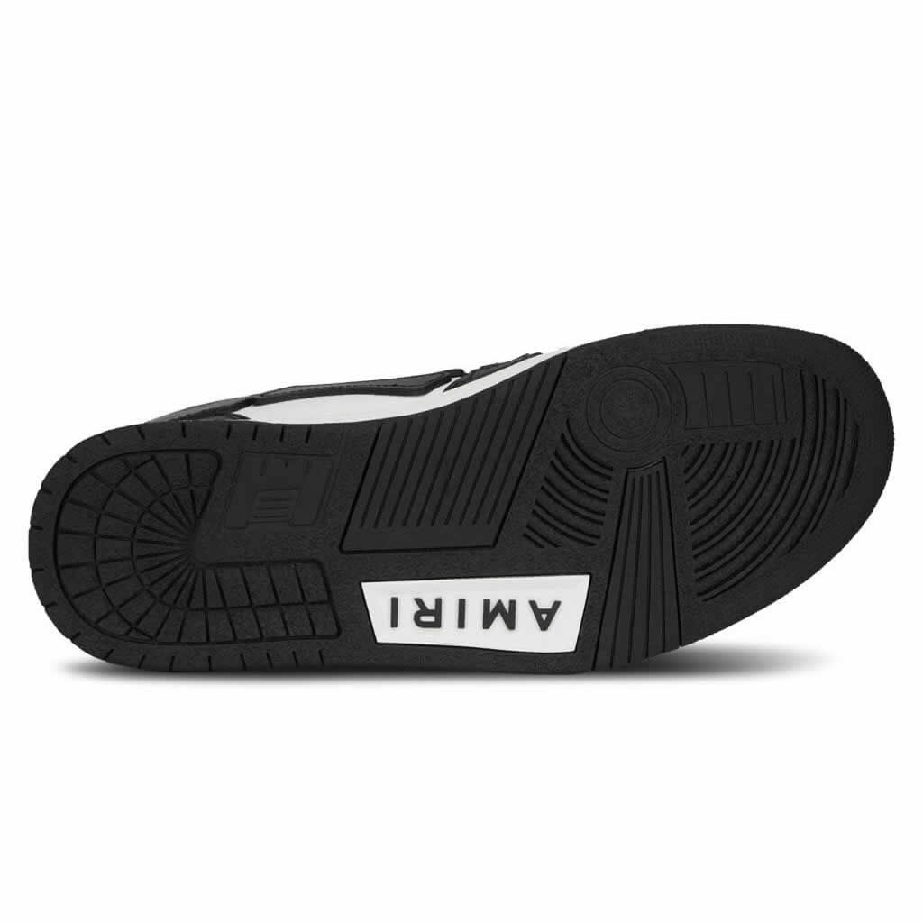 A M I R I Skel Top High Leather Sneakers Black White Mfs002 004 (5) - www.newkick.vip A M I R I Skel Top High Leather Sneakers Black White Mfs002 004 (5) - www.newkick.vip