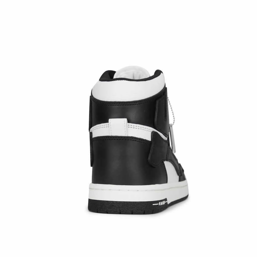A M I R I Skel Top High Leather Sneakers Black White Mfs002 004 (4) - www.newkick.vip