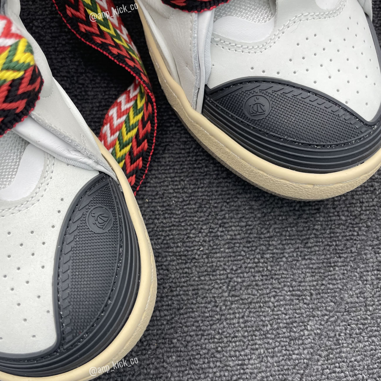 L A N V I N Leather Curb Sneakers White Anpkick Drag A20 (12) - www.newkick.vip