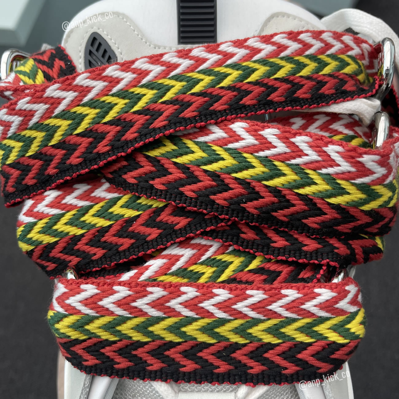 L A N V I N Leather Curb Sneakers White Anpkick Drag A20 (8) - www.newkick.vip