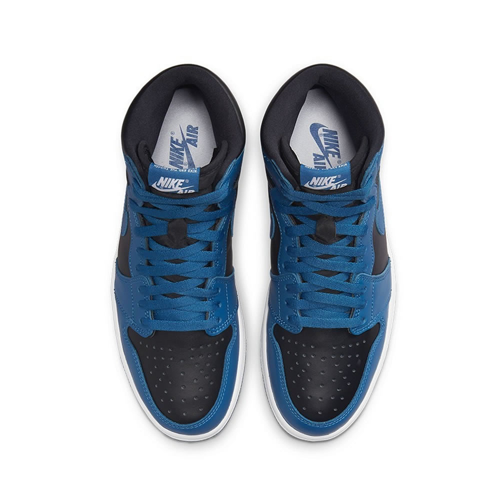 Air Jordan 1 Retro High Og Dark Marina Blue 555088 404 (4) - www.newkick.vip