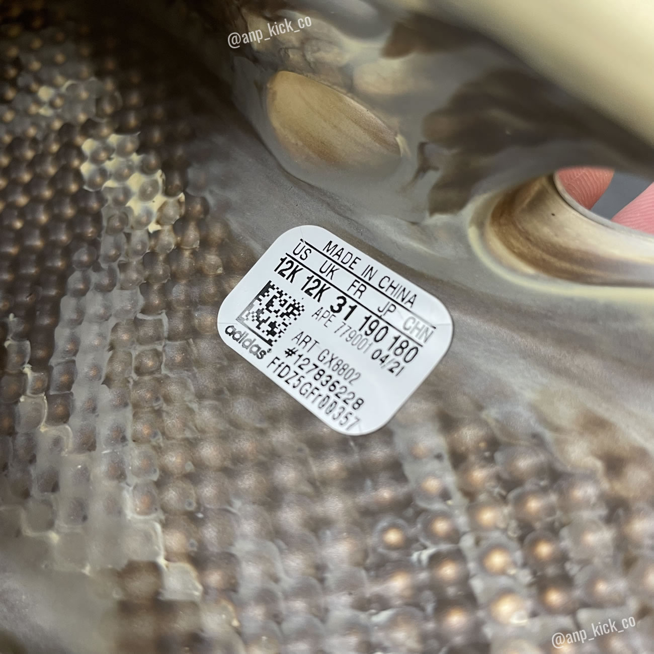 Adidas Yeezy Foam Rnnr Mx Cream Clay Anpkick Gx8802 (5) - www.newkick.vip