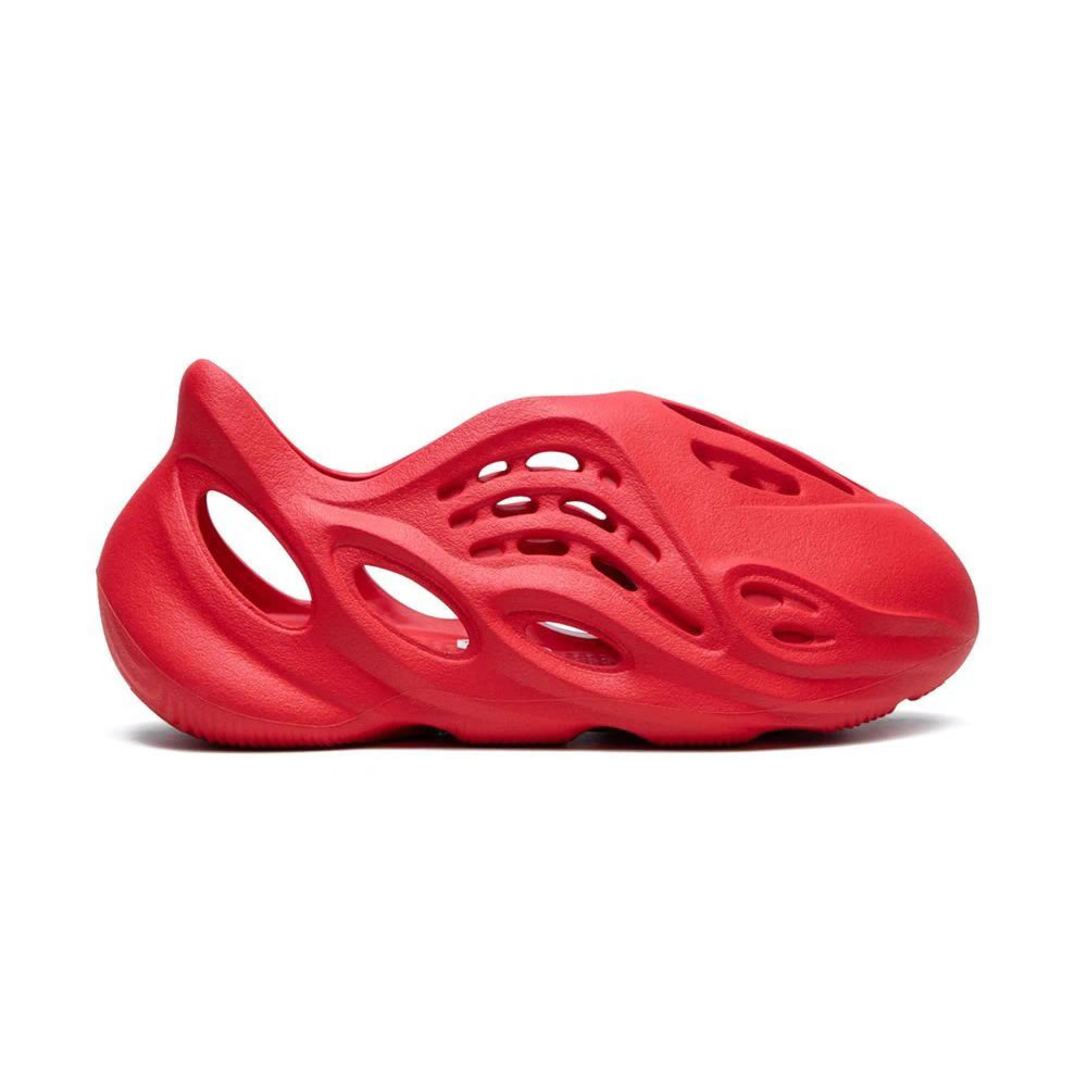 Adidas Yeezy Foam Rnnr Vermillion Red Kids Gx1136 (2) - www.newkick.vip