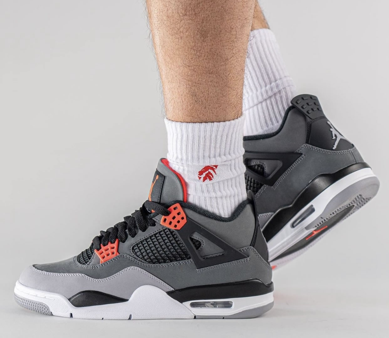 Air Jordan 4 Infrared 23 Dh6927 061 On Feet (4) - www.newkick.vip