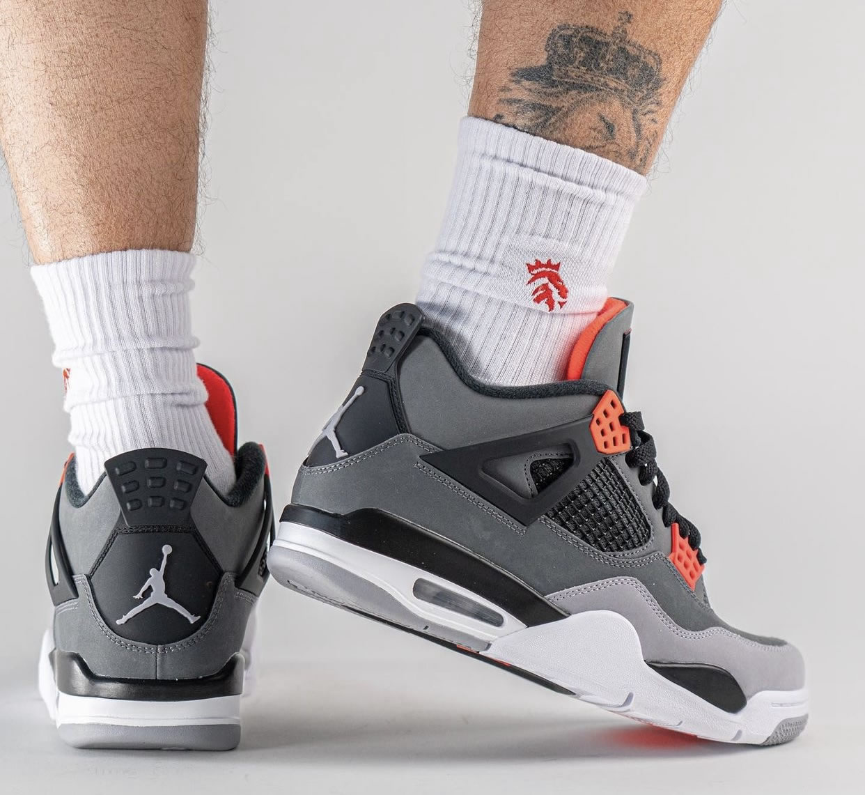 Air Jordan 4 Infrared 23 Dh6927 061 On Feet (5) - www.newkick.vip