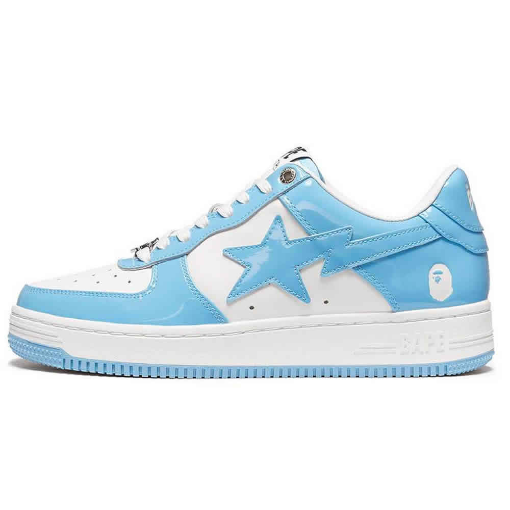 A Bathing Ape Bape Sta Low Blue (1) - www.newkick.vip