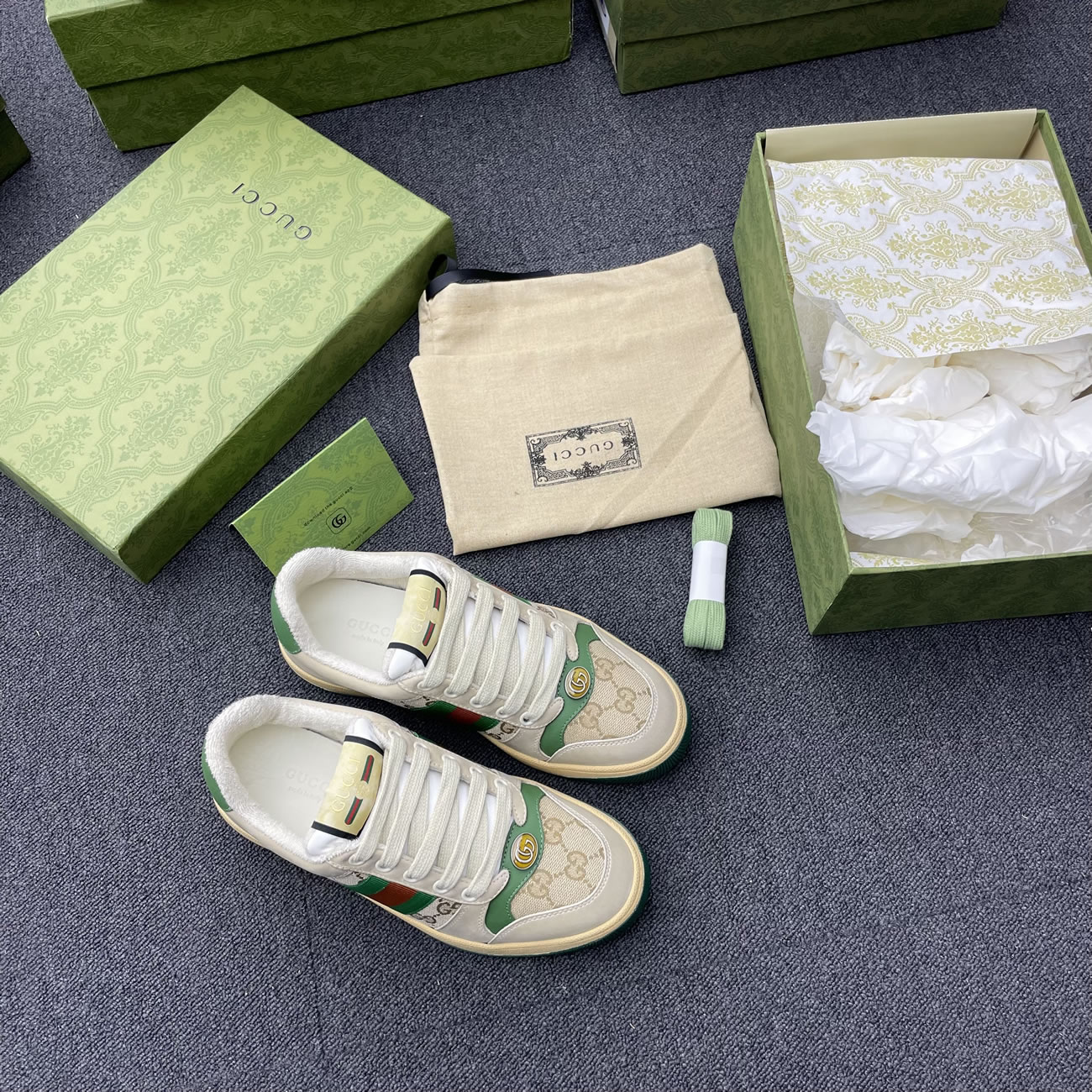 G U C C I Shoes Sneakers 4 Colors (11) - www.newkick.vip