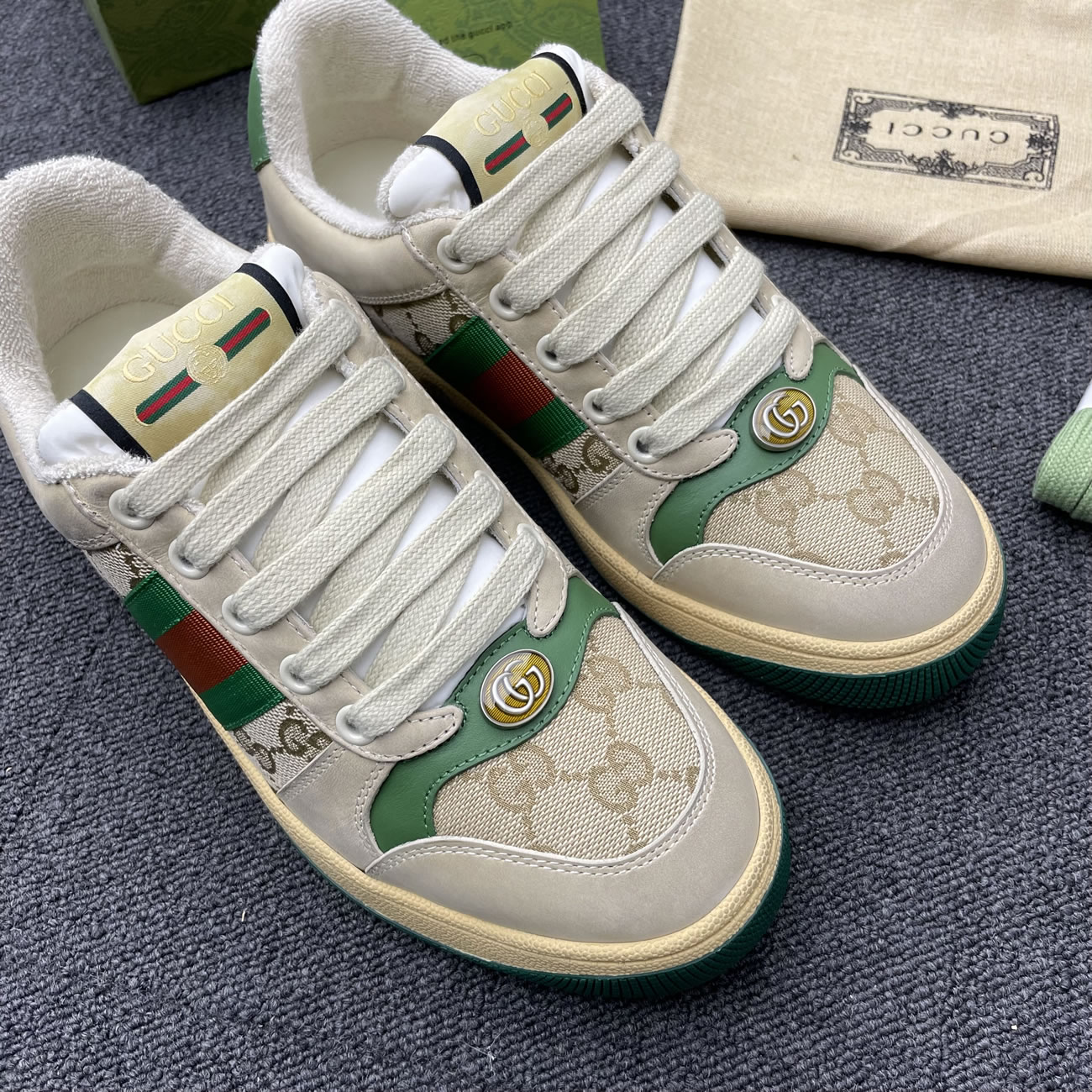 G U C C I Shoes Sneakers 4 Colors (12) - www.newkick.vip