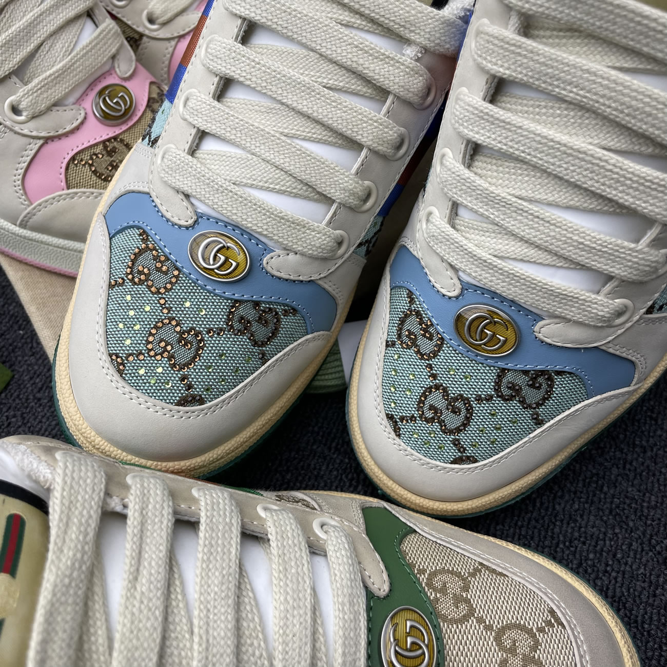 G U C C I Shoes Sneakers 4 Colors (7) - www.newkick.vip