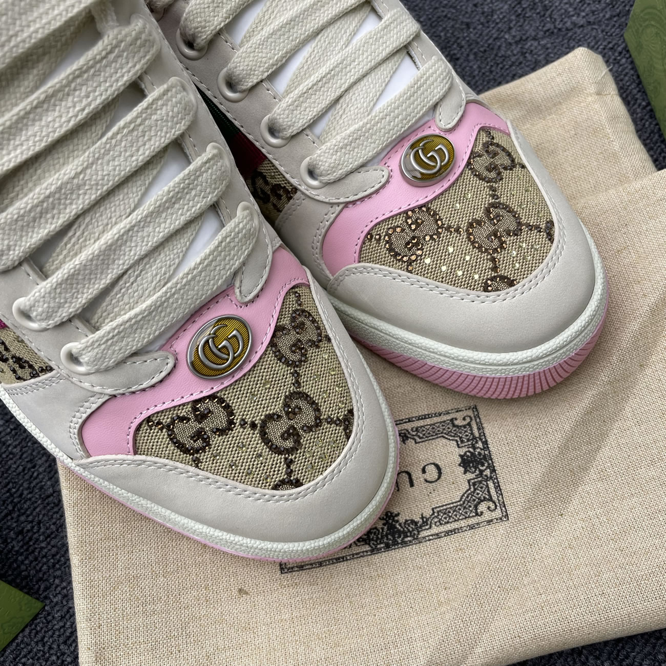 G U C C I Shoes Sneakers 4 Colors (8) - www.newkick.vip