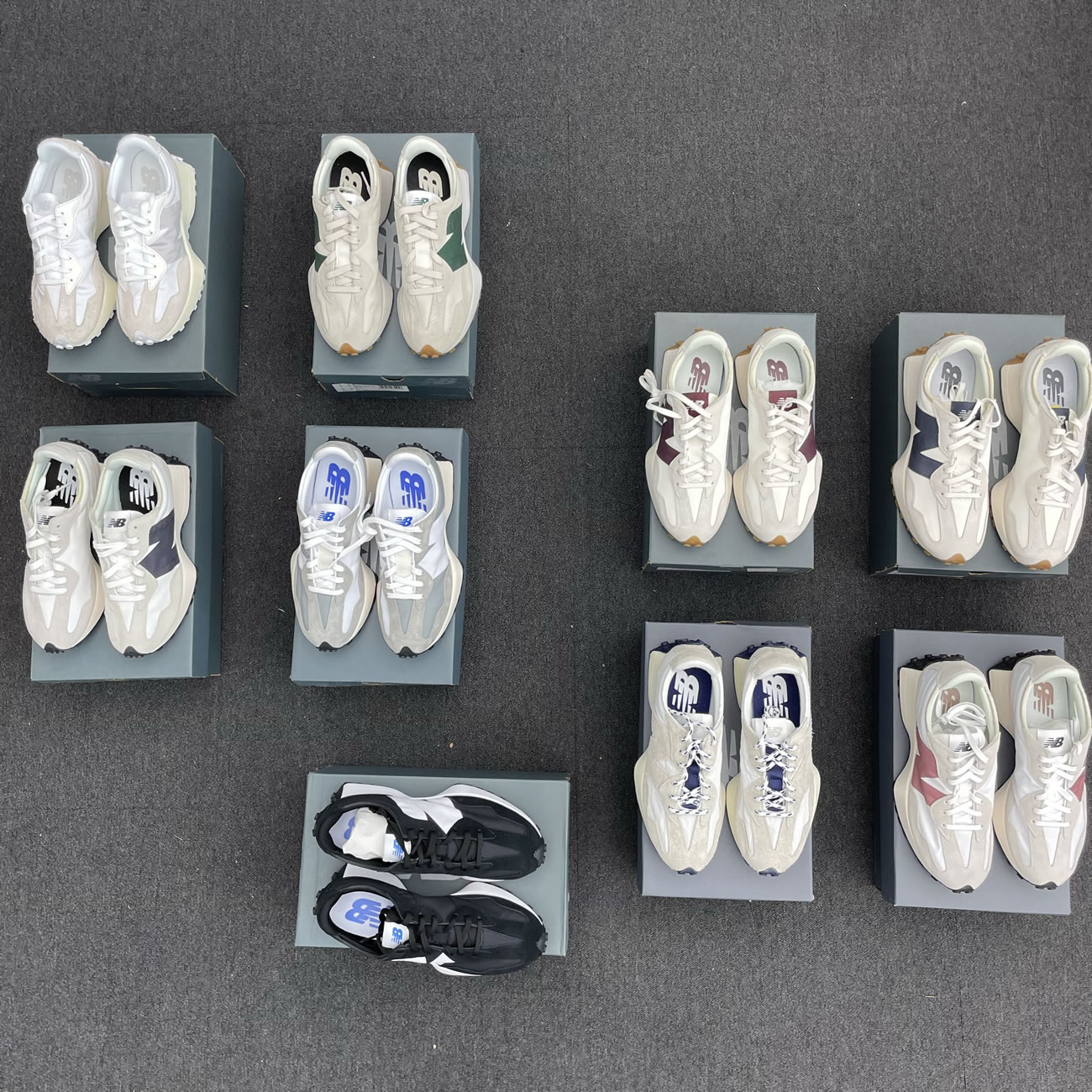 New Balance 327 Low Top Trainers Sneakers (1) - www.newkick.vip