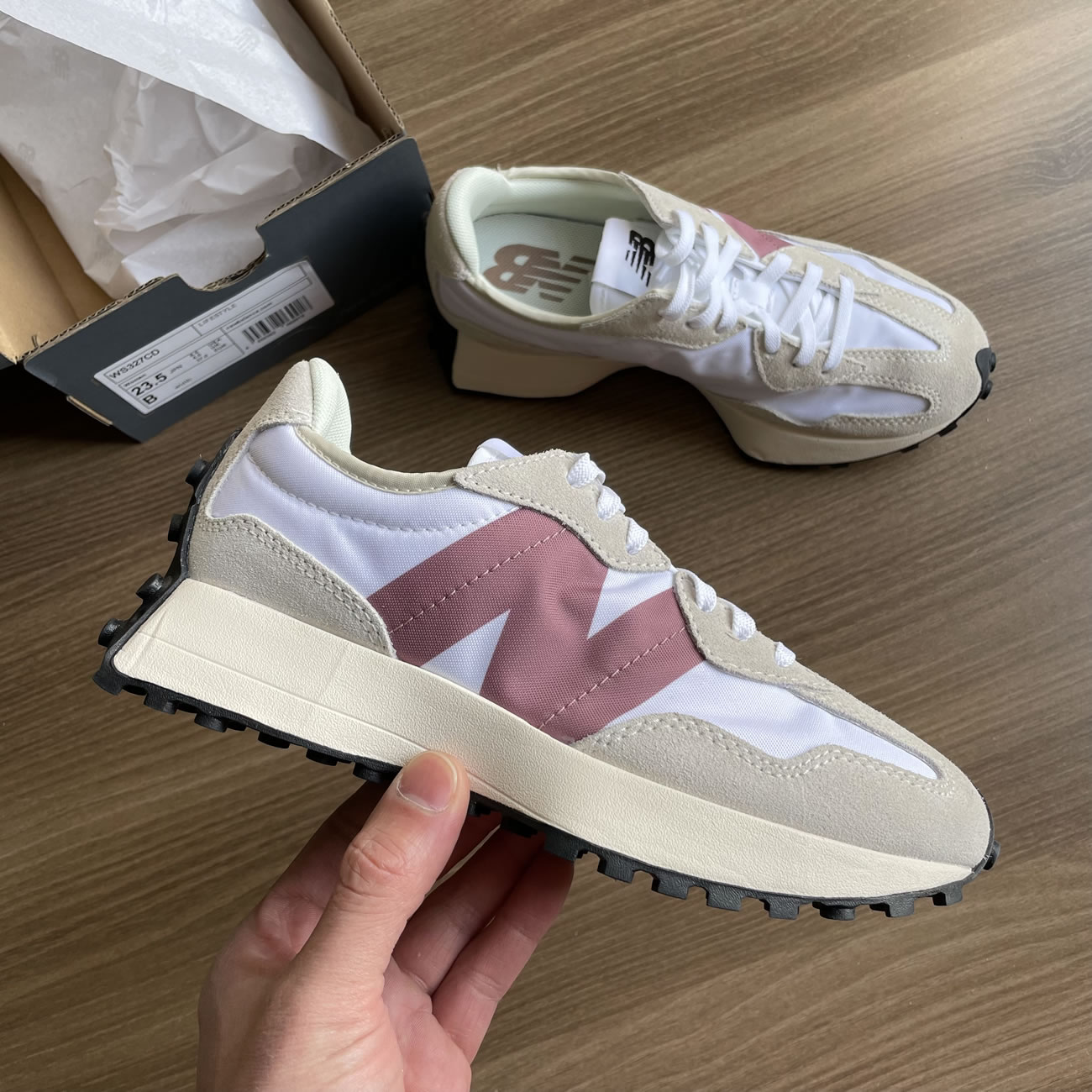 New Balance 327 Low Top Trainers Sneakers Ws327cd (2) - www.newkick.vip