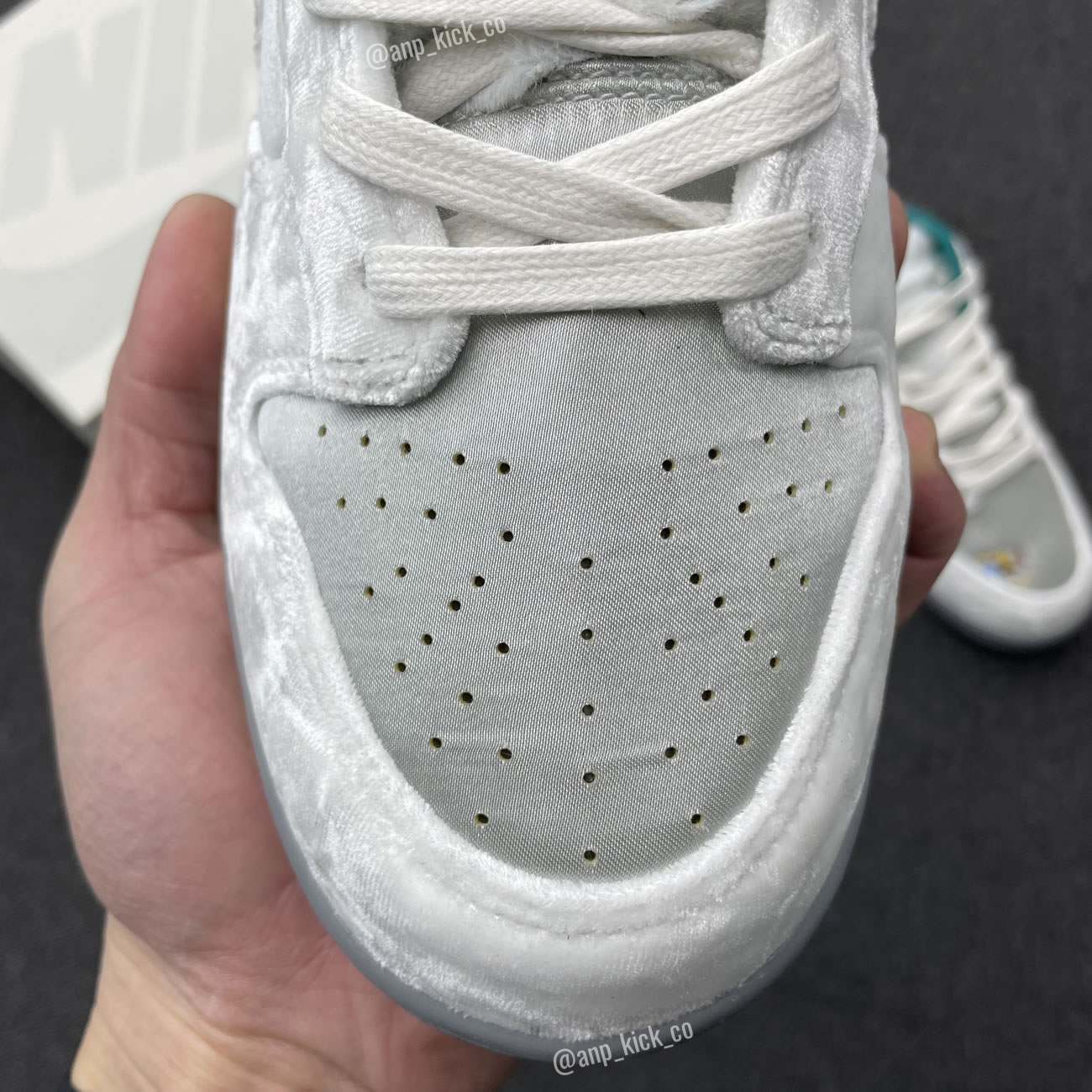 Nike Dunk Low Ice White Silver Blue Anpkick Do2326 001 (6) - www.newkick.vip