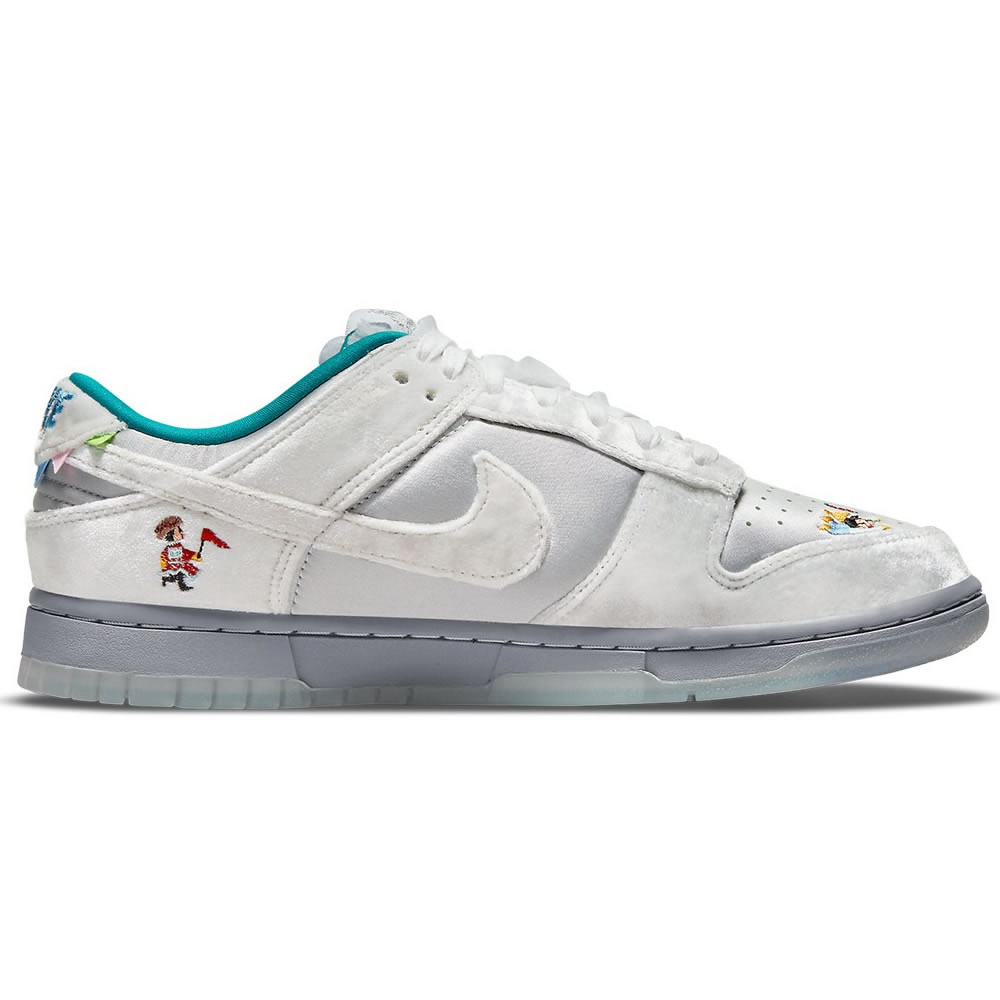 Nike Dunk Low Ice White Silver Blue Do2326 001 (2) - www.newkick.vip