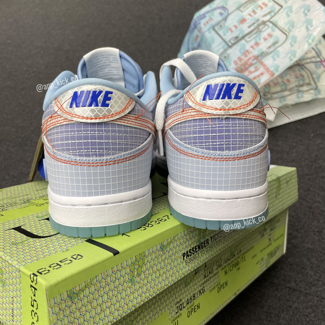 Union Los Angeles Nike Dunk Low Hyper Royal Psychic Blue Anpkick Dj9649 400 (13) - www.newkick.vip