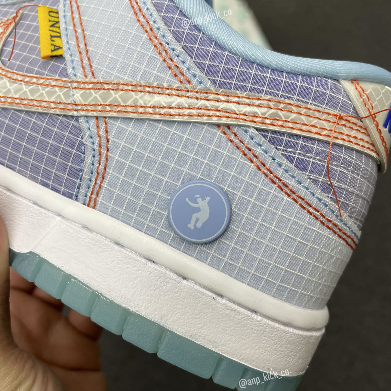 Union Los Angeles Nike Dunk Low Hyper Royal Psychic Blue Anpkick Dj9649 400 (8) - www.newkick.vip