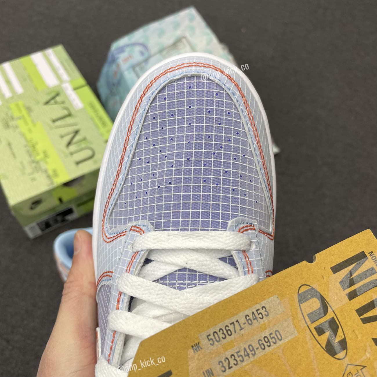 Union Los Angeles Nike Dunk Low Hyper Royal Psychic Blue Anpkick Dj9649 400 (9) - www.newkick.vip