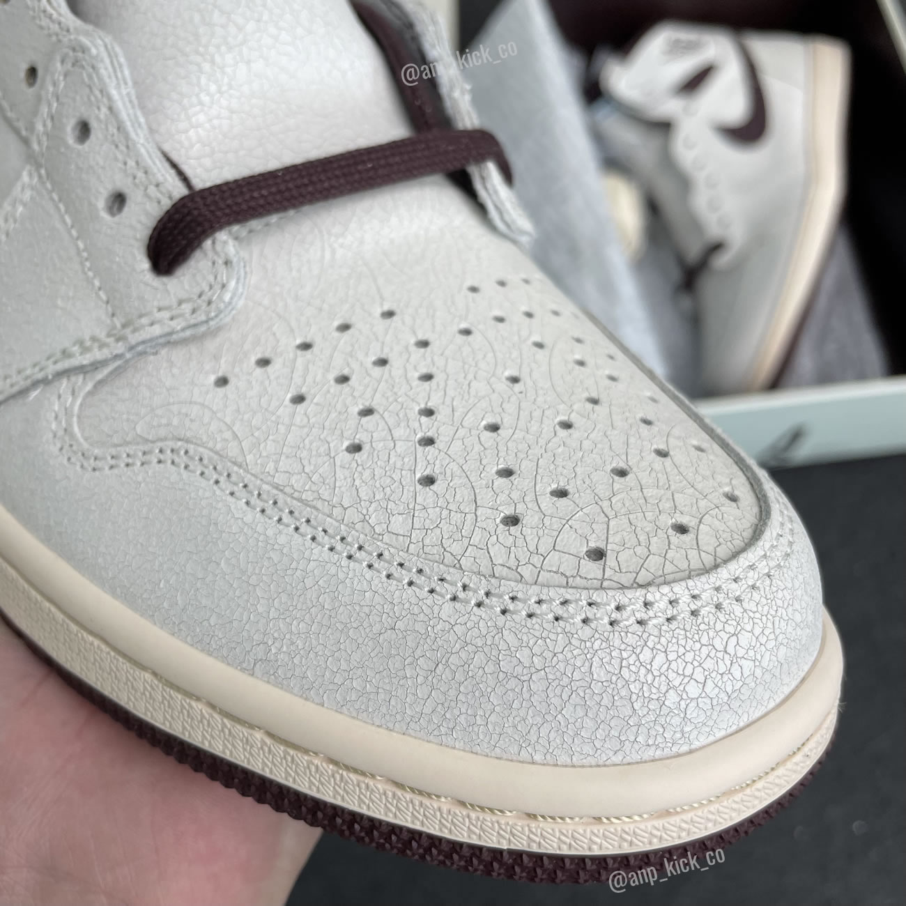 A Ma Maniere Air Jordan 1 High Og Sail And Burgundy Anpkick Do7097 100 (4) - www.newkick.vip