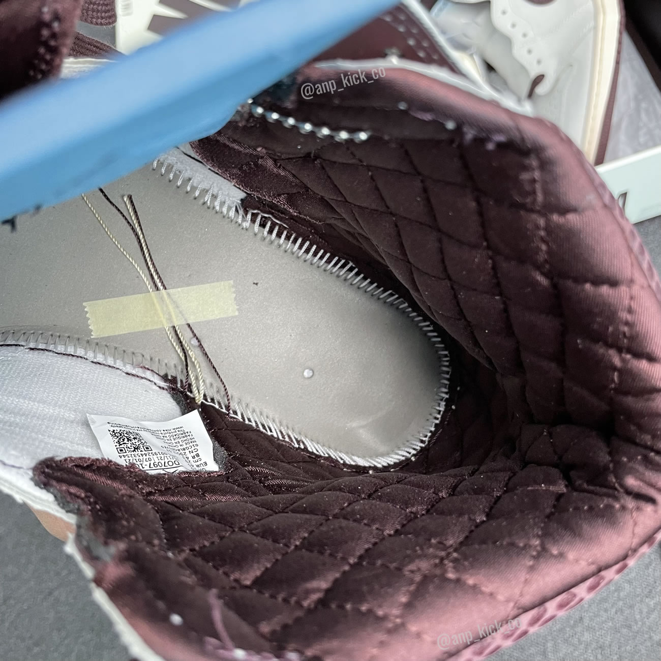 A Ma Maniere Air Jordan 1 High Og Sail And Burgundy Anpkick Do7097 100 (9) - www.newkick.vip