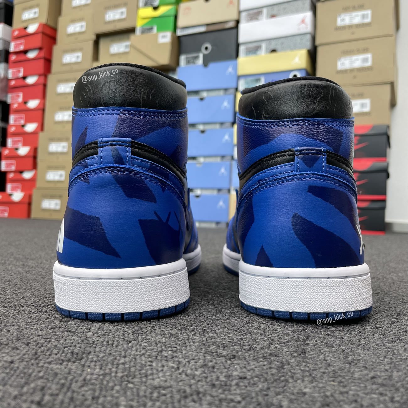 The North Face Kaws Air Jordan 1 Retro High Shoes Anpkick Custom Making (13) - www.newkick.vip