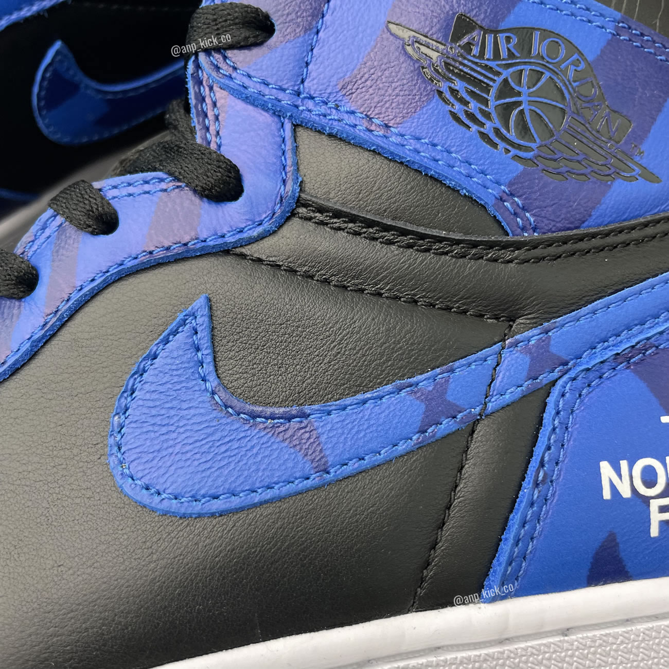 The North Face Kaws Air Jordan 1 Retro High Shoes Anpkick Custom Making (9) - www.newkick.vip