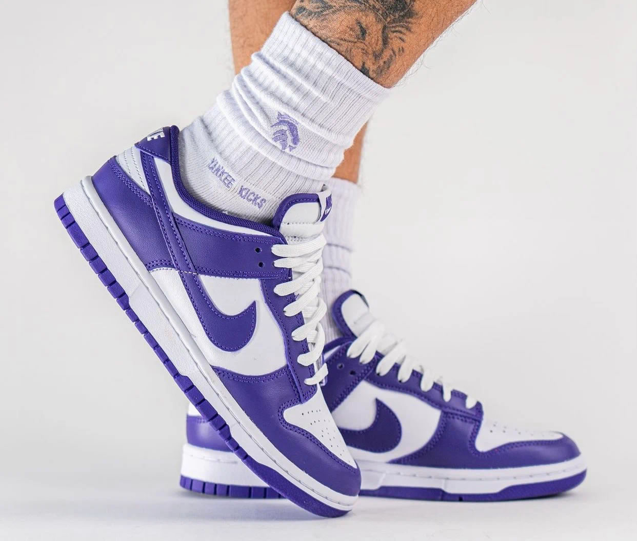 Nike Dunk Low Court Purple Dd1391 104 On Feet (1) - www.newkick.vip Nike Dunk Low Court Purple Dd1391 104 On Feet (1) - www.newkick.vip