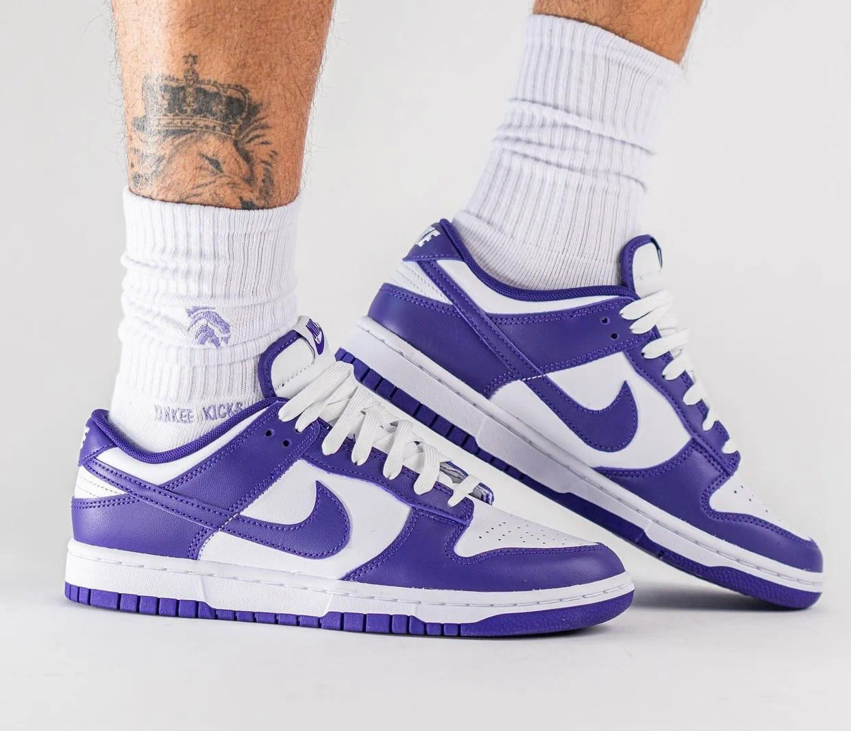 Nike Dunk Low Court Purple Dd1391 104 On Feet (2) - www.newkick.vip Nike Dunk Low Court Purple Dd1391 104 On Feet (2) - www.newkick.vip