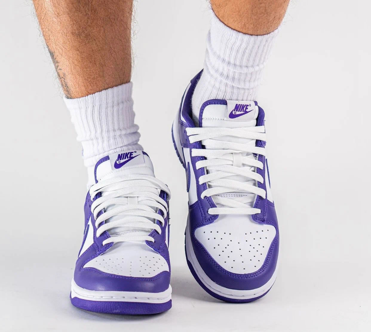 Nike Dunk Low Court Purple Dd1391 104 On Feet (3) - www.newkick.vip Nike Dunk Low Court Purple Dd1391 104 On Feet (3) - www.newkick.vip