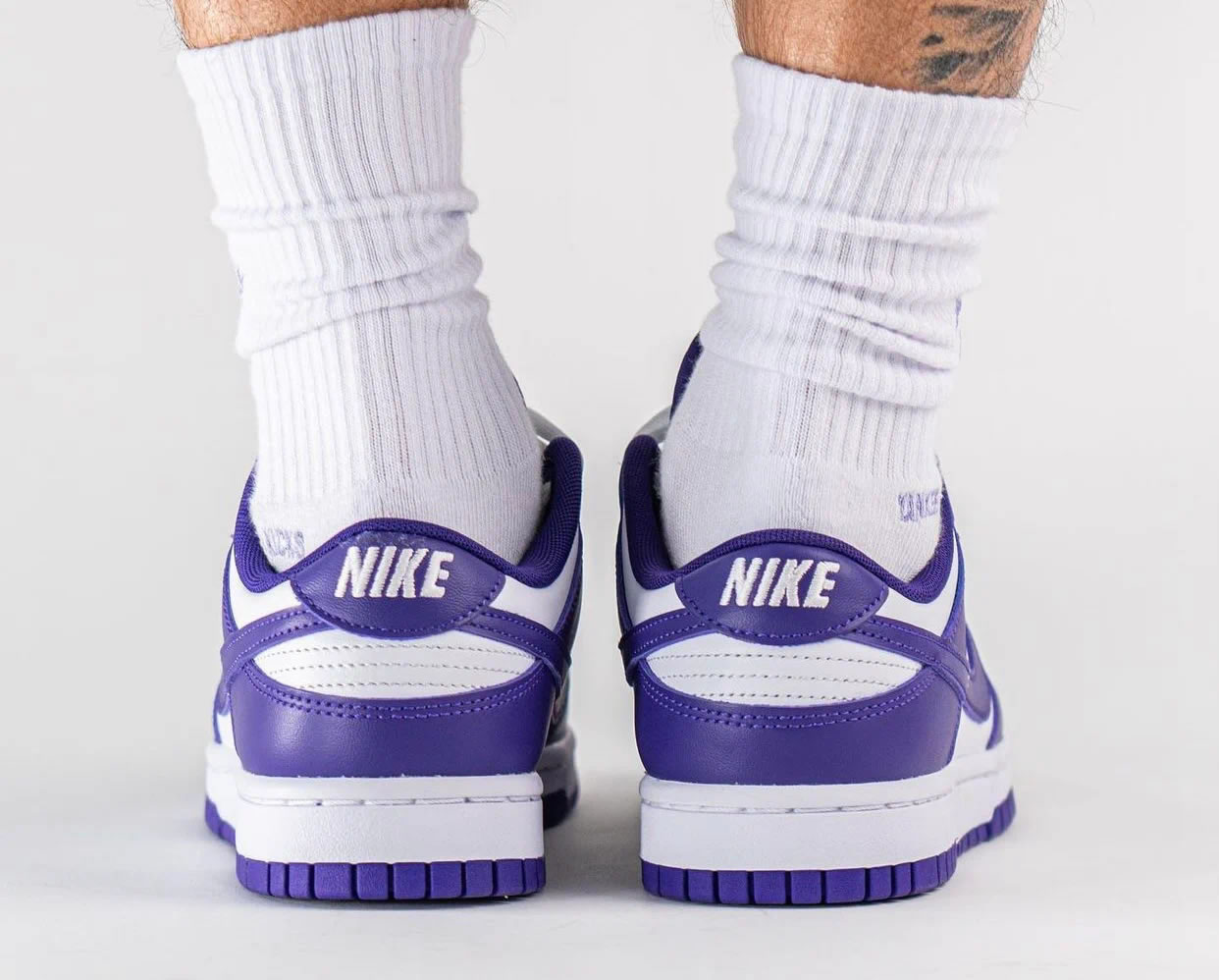 Nike Dunk Low Court Purple Dd1391 104 On Feet (6) - www.newkick.vip Nike Dunk Low Court Purple Dd1391 104 On Feet (6) - www.newkick.vip
