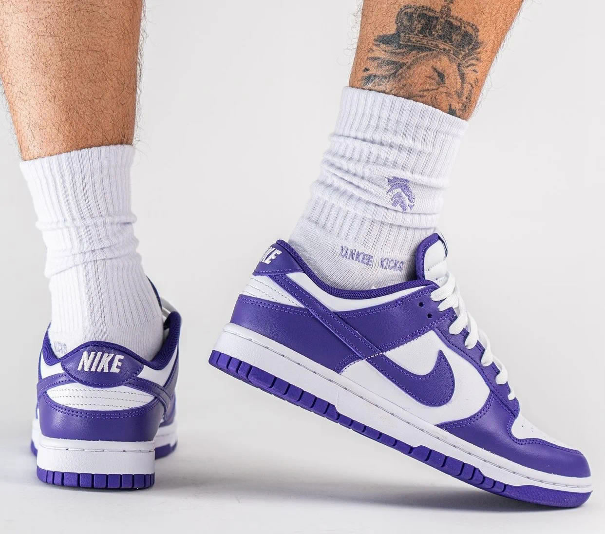Nike Dunk Low Court Purple Dd1391 104 On Feet (5) - www.newkick.vip