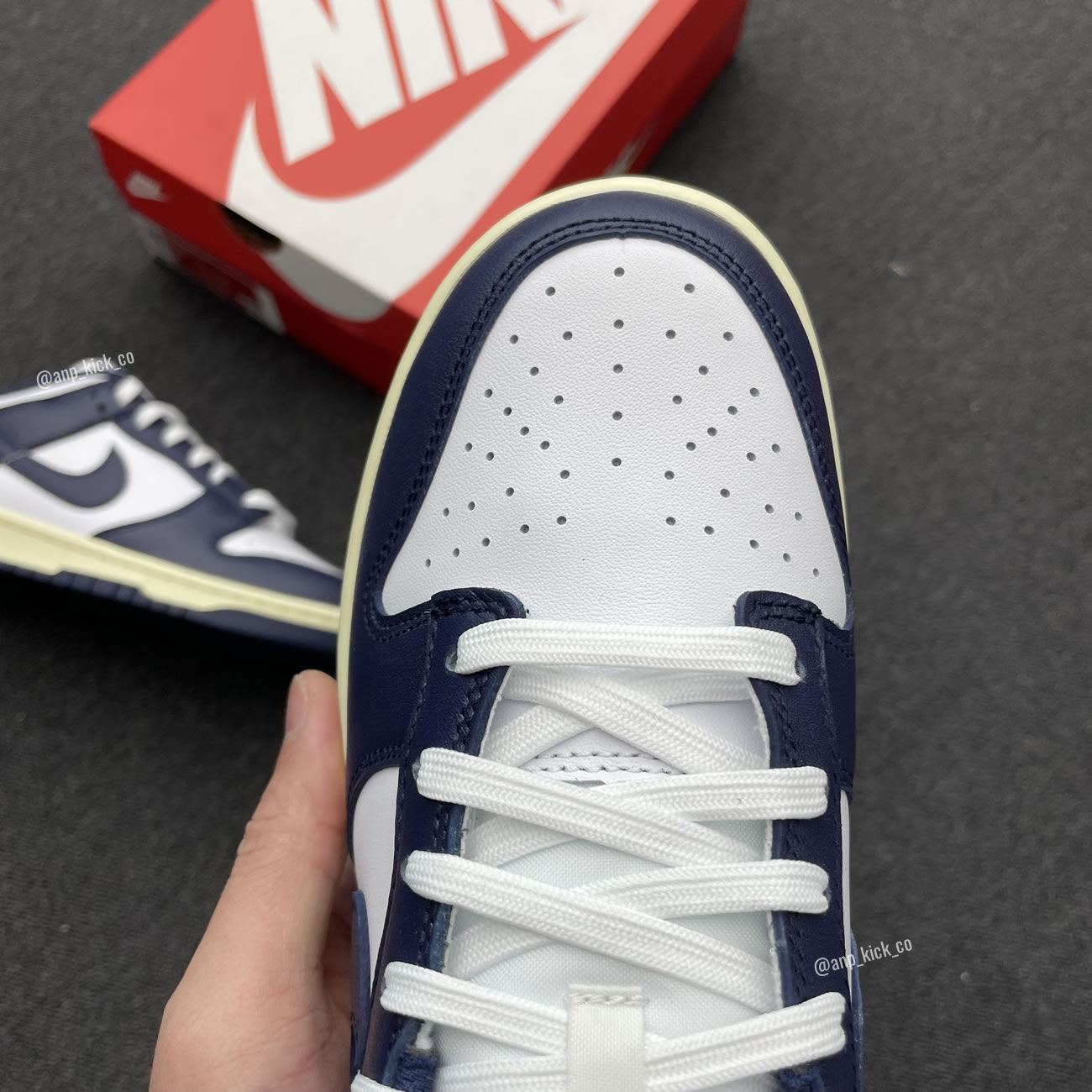 Nike Dunk Low Wmns Vintage Navy Anpkick Dd1503 115 (3) - www.newkick.vip
