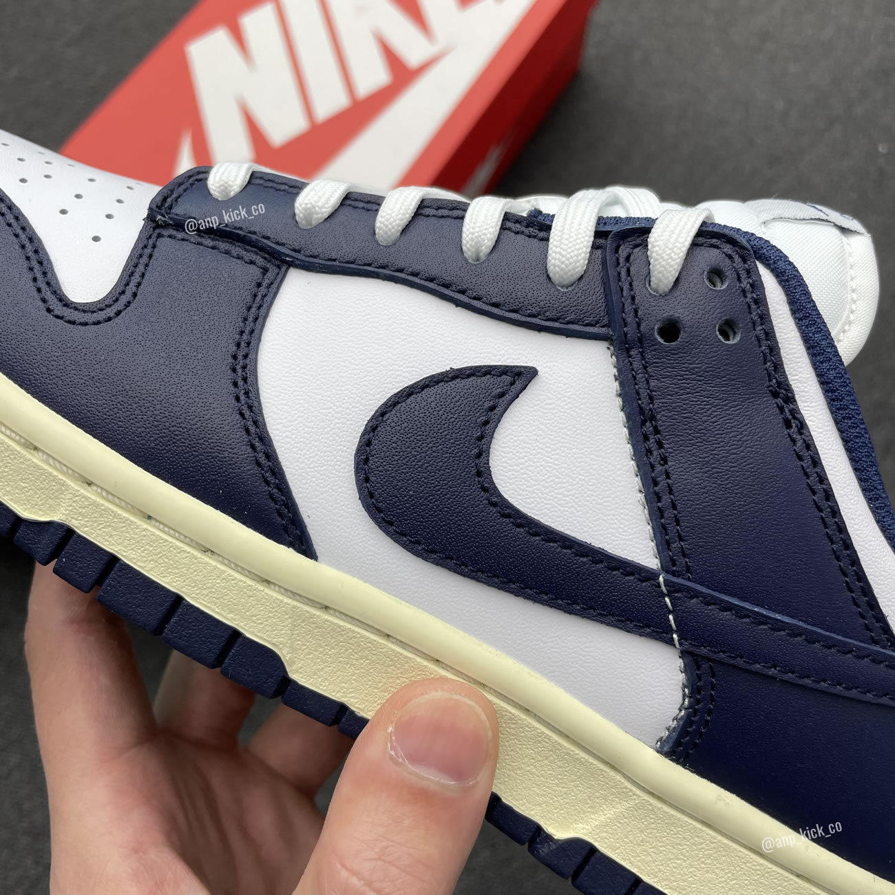 Nike Dunk Low Wmns Vintage Navy Anpkick Dd1503 115 (4) - www.newkick.vip