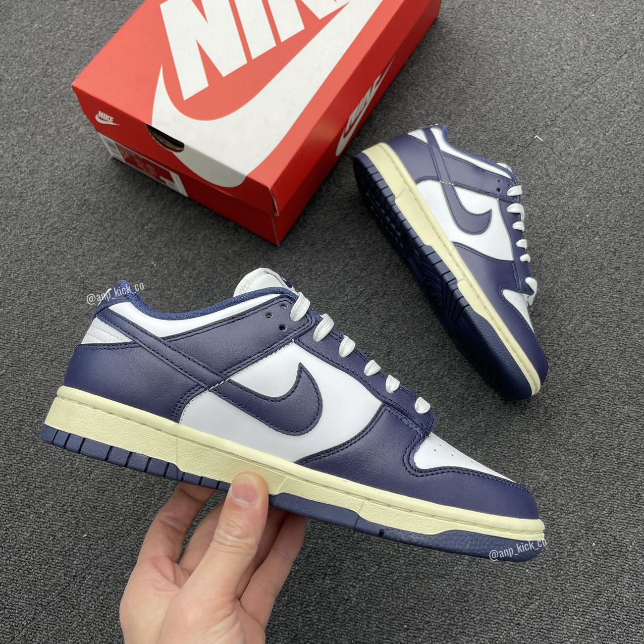 Nike Dunk Low Wmns Vintage Navy Anpkick Dd1503 115 (5) - www.newkick.vip