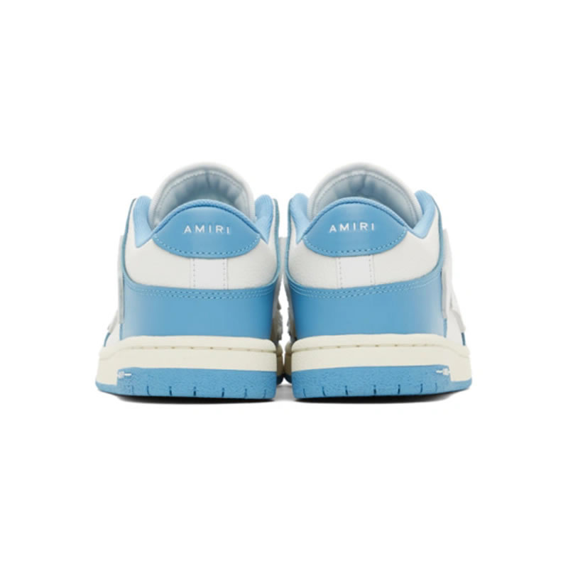 A M I R I Skel Top Low Leather Sneakers Blue Mfs003 462 (6) - www.newkick.vip