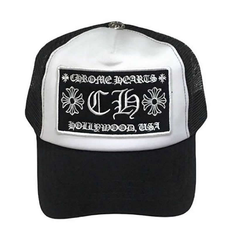 Ch Ro Me Hearts Ch Hollywood Trucker Hat Black White - www.newkick.vip