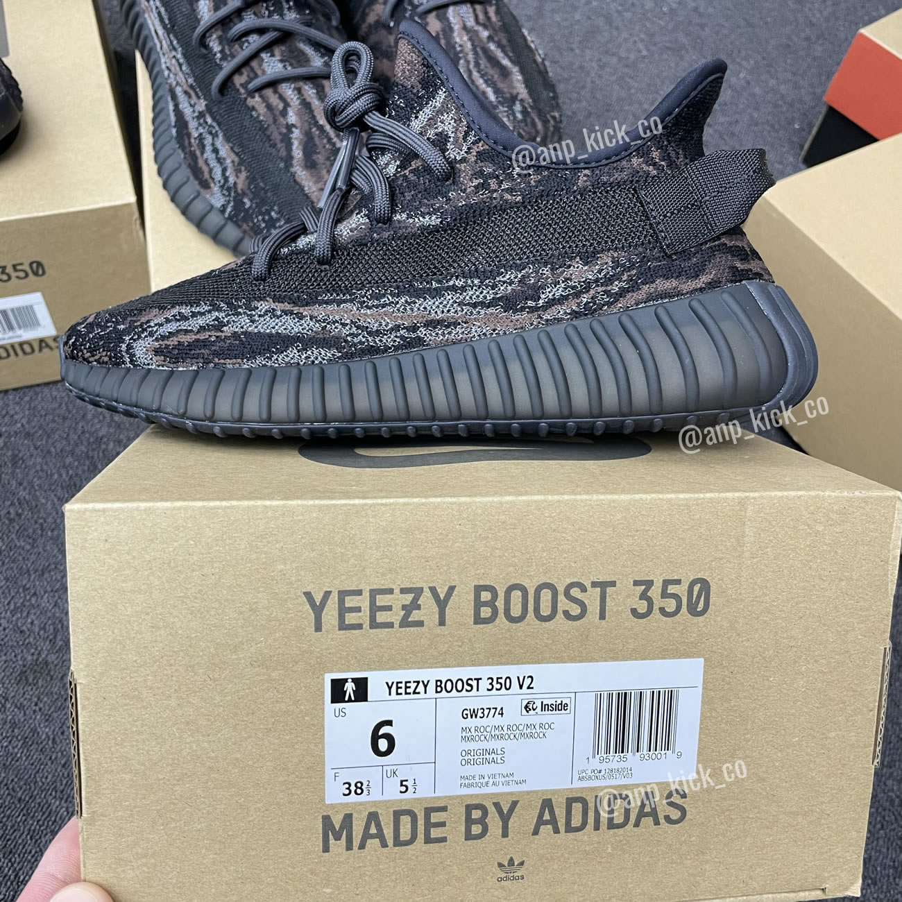 Adidas Yeezy Boost 350 V2 Mx Rock Anpkick Gw3774 (4) - www.newkick.vip