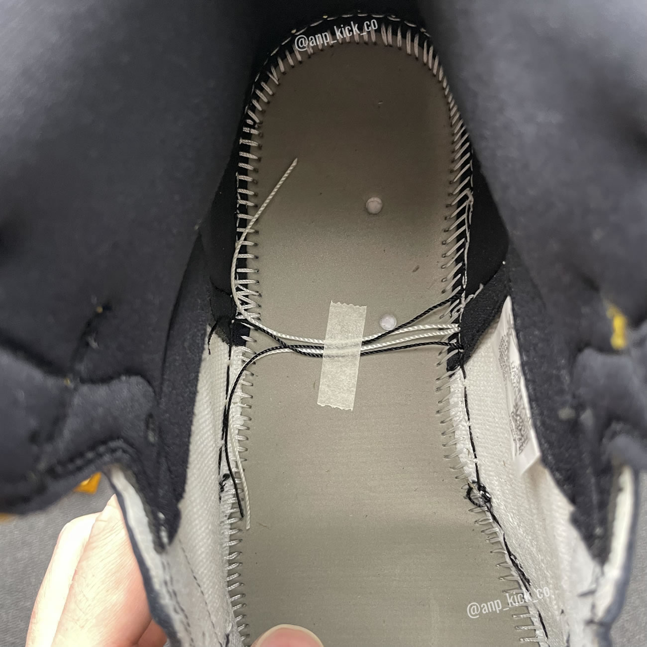 Air Jordan 1 Retro High Og Anpkick Yellow Toe 555088 711 (14) - www.newkick.vip