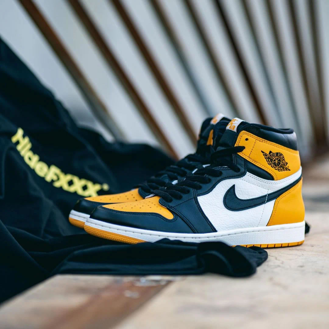Air Jordan 1 Retro High Og Yellow Toe 555088 711 (6) - www.newkick.vip