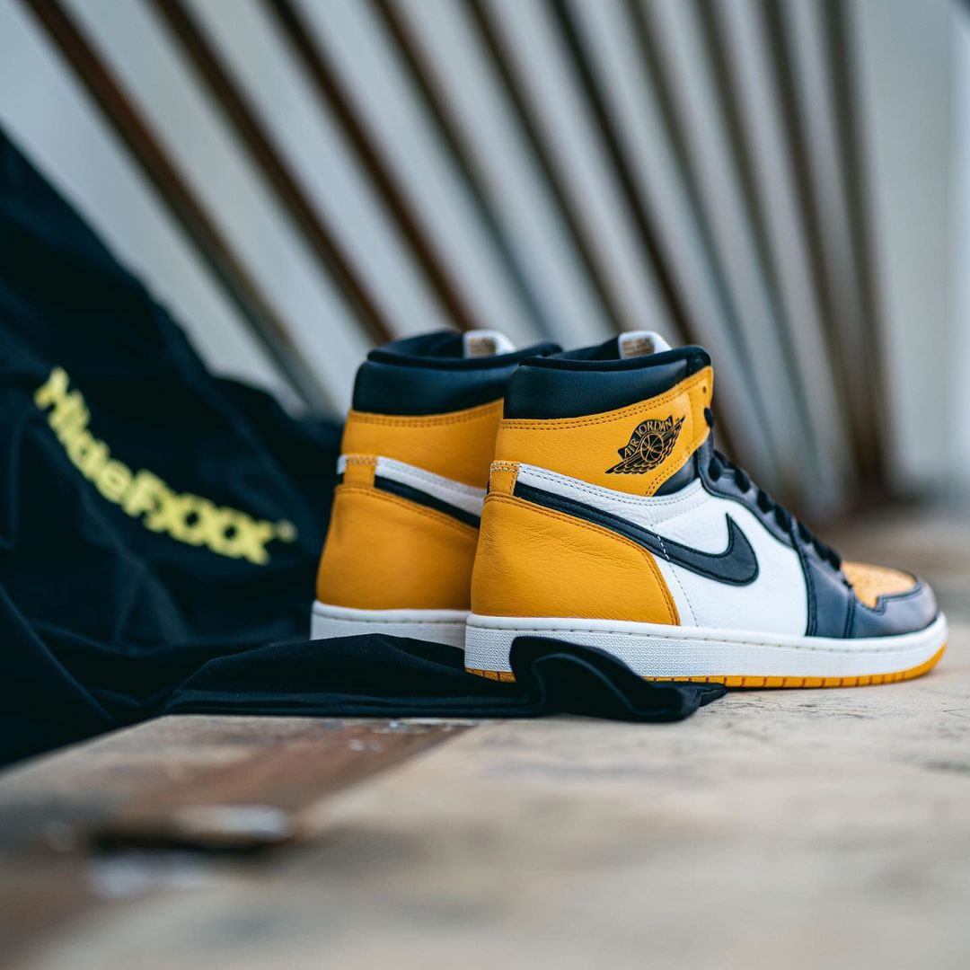Air Jordan 1 Retro High Og Yellow Toe 555088 711 (7) - www.newkick.vip