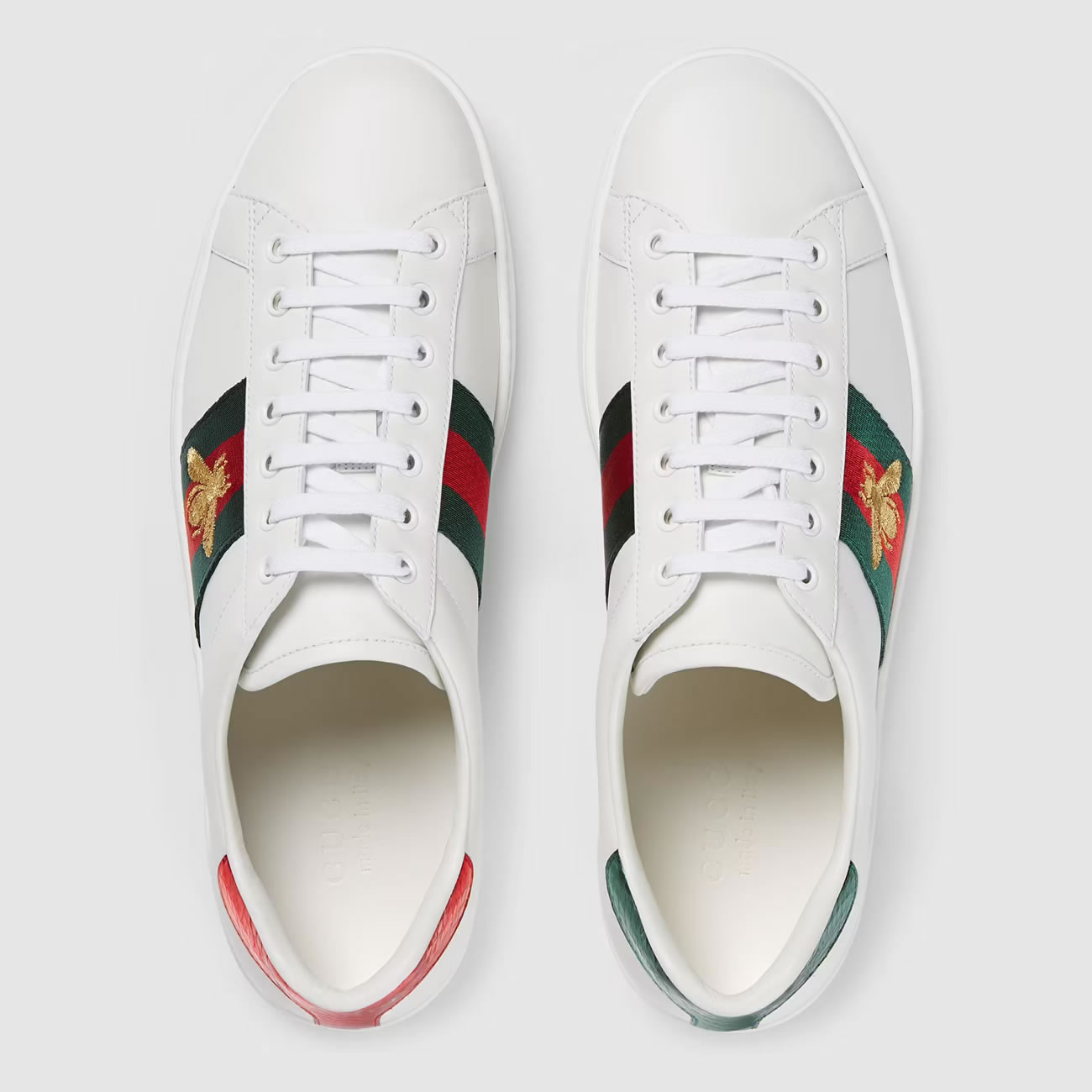 G U C C I Gg Ace Sneaker With Bee For Mens Womens (4) - www.newkick.vip