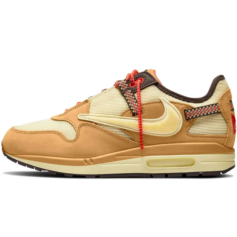Nike Air Max 1 Travis Scott Cactus Jack Wheat Lemon Drop Do9392 701 (1) - www.newkick.vip