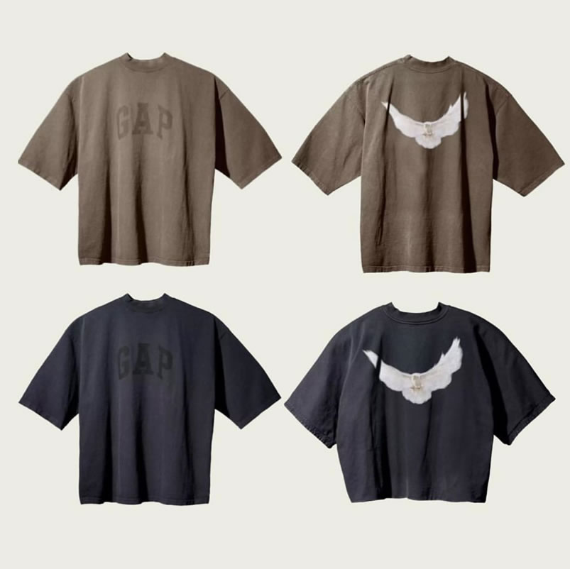 Yeezy Gap Balen Ciaga Tee Tshirt (1) - www.newkick.vip